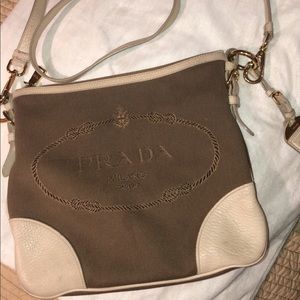 Authentic Prada cross body bag